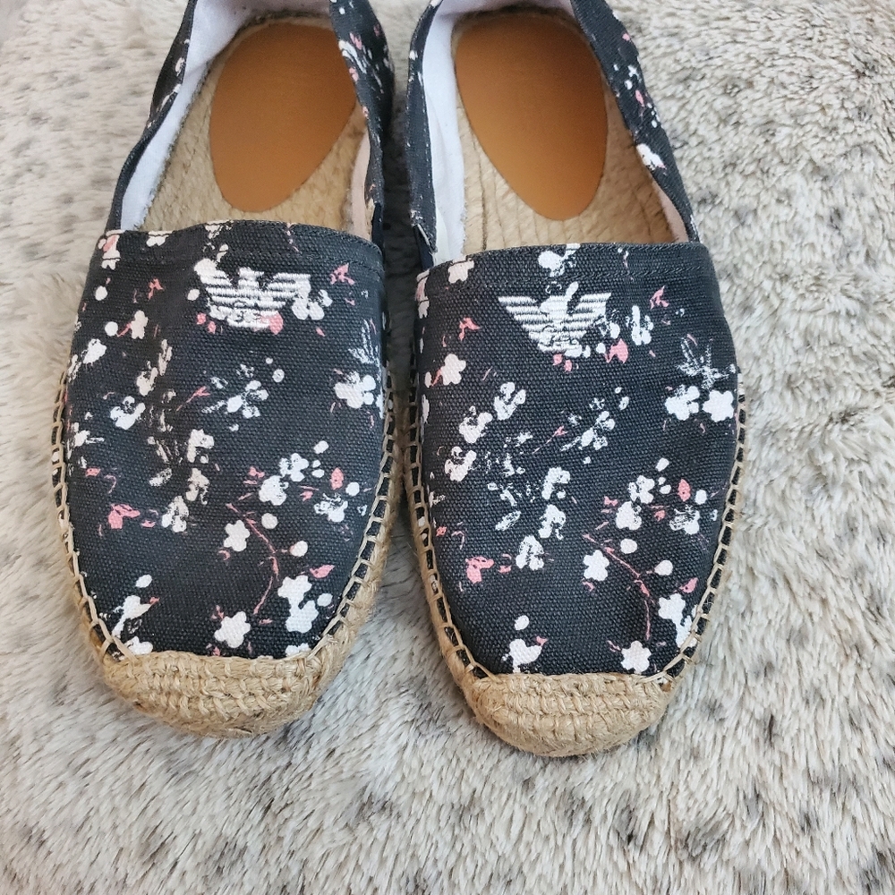 Armani Jeans espadrilles NWOT